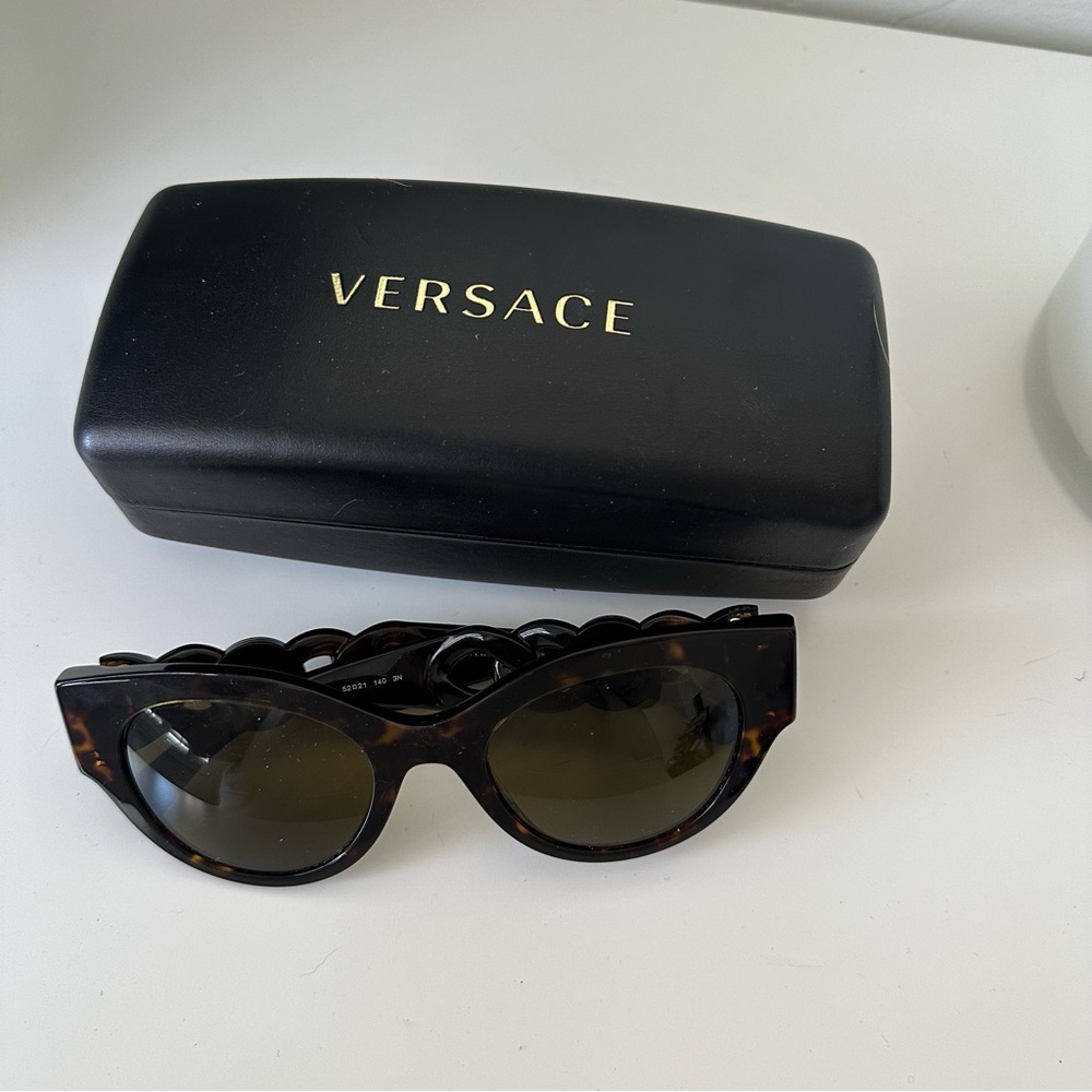Versace Tortoise Sunglasses